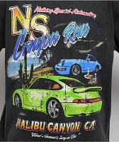 Nothing Special Canyon Run Black Wash T-Shirt