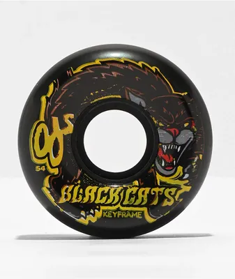 OJ Black Cats Keyframe 54mm 87a Black Skateboard Wheels
