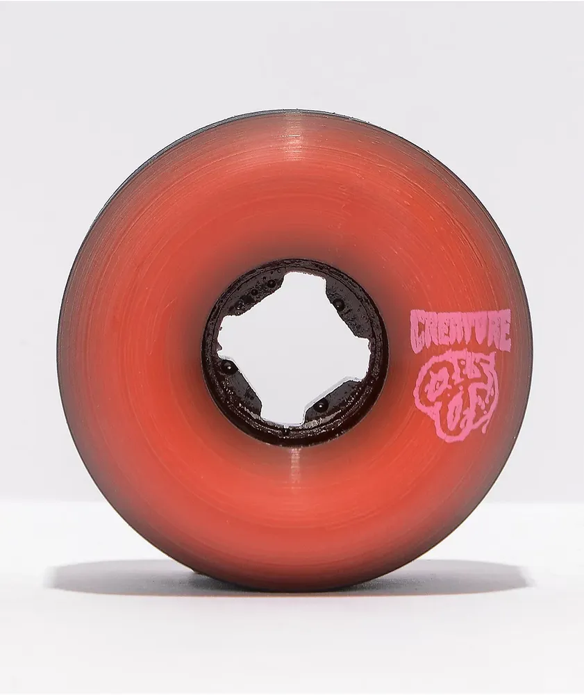 OJ Curbsucker Blood 56mm 97a Red & Black Skateboard Wheels