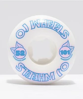 OJ From Concentrate 52mm 101a White Skateboard Wheels