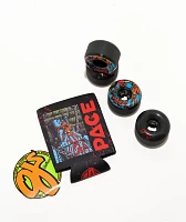 OJ Pace Elite Mini Combos 54mm 99a Black Skateboard Wheels