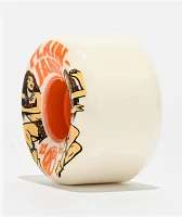 OJ Plain Jane Jungle Keyframe 54mm 92a White Skateboard Wheels