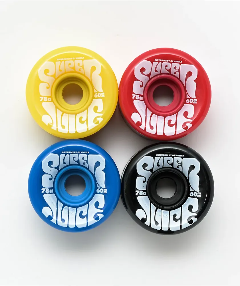 OJ Super Juice 60mm 78a CMYK Cruiser Wheels