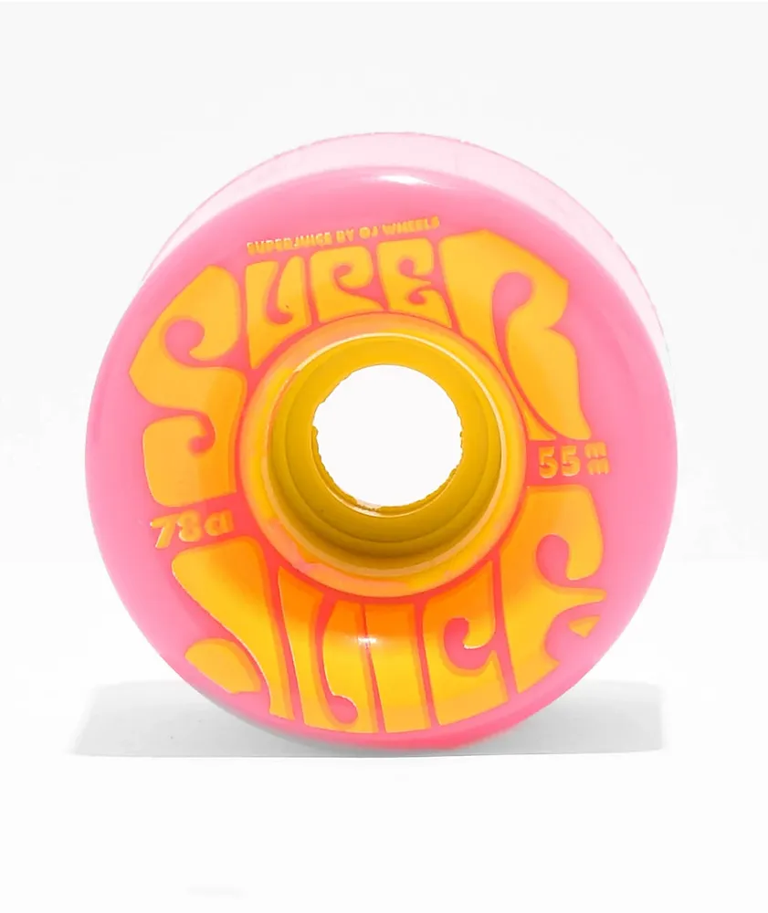 OJ Super Juice Blazing Pink 55mm 78a Mini Cruiser Wheels