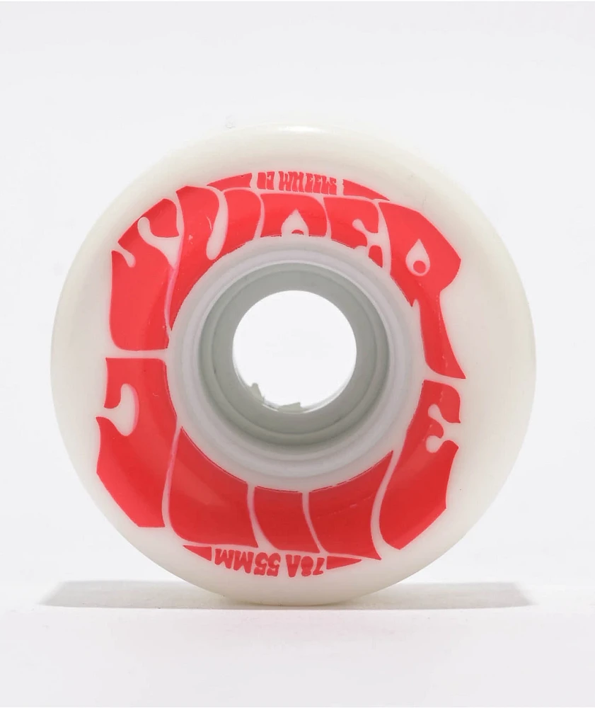 OJ Super Juice White 55mm 78a Mini Cruiser Wheels