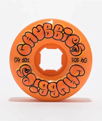 OJ Team Elite Throw Ups Chubbies 54mm 101a Citrus Skateboard Wheels