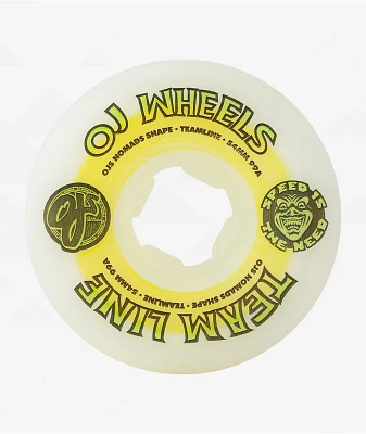 OJ Team Line Original 54mm 99a White Skateboard Wheels