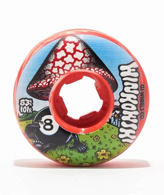 OJ Winkowski Mushroom Swirl 53mm 101a Skateboard Wheels