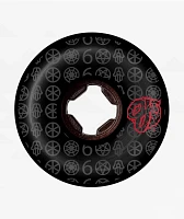 OJ x Creature The Book Of Bloodsuckers Hardline 54mm 97a Black Skateboard Wheels
