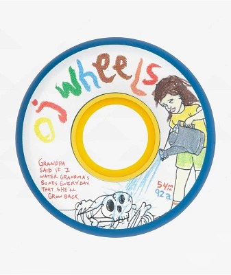 OJ x Porous Walker Grandma's Keyframe 54mm 92a Blue Skateboard Wheels