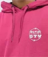 OTW Positive Vibes Dark Pink Hoodie