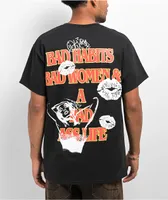 OTXBOYZ Bad Habits Black T-Shirt