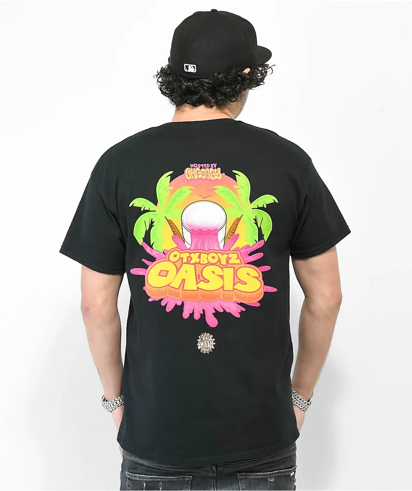 OTXBOYZ Oasis Cup Black T-Shirt