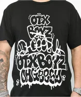 OTXBOYZ Throwie Black T-Shirt