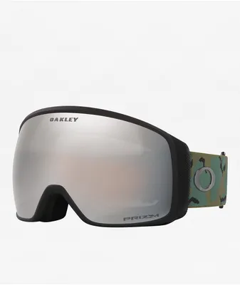 Oakley Flight Tracker L Camo & Prizm Black Snowboard Goggles