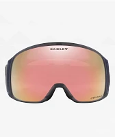 Oakley Flight Tracker L Matte Forged Iron & Prizm Rose Gold Iridium Snowboard Goggles