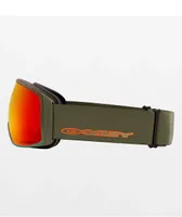 Oakley Flight Tracker L Prizm Torch Iridium Matte Green Snowboard Goggles