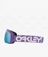 Oakley Flight Tracker M Prizm Sapphire Iridium & Matte Lilac Snowboard Goggles