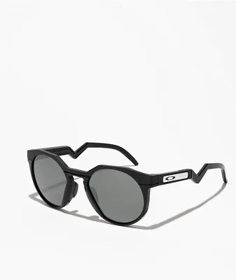 Oakley HSTN Matte Black & Black Prizm Sunglasses