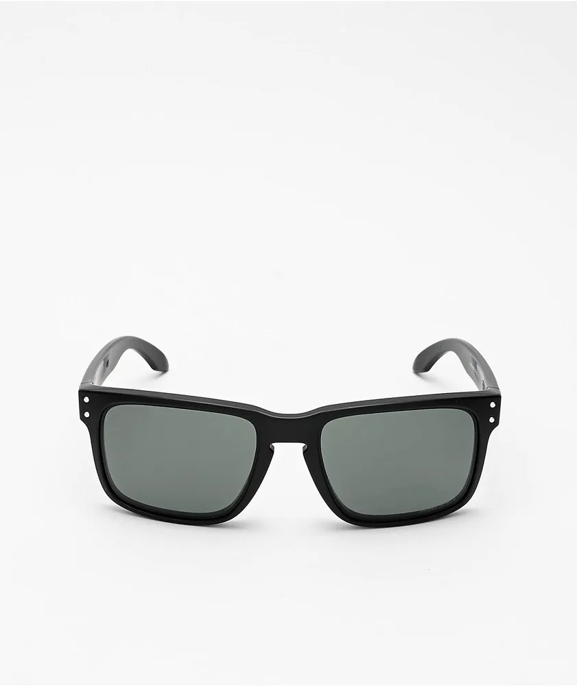 Oakley Holbrook Matte Black & Grey Prizm Sunglasses