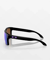 Oakley Holbrook Matte Black & Prizm Violet Sunglasses