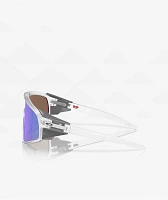 Oakley Latch Panel Matte Clear & Prizm Violet Sunglasses