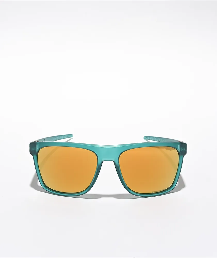 Oakley Leffingwell Arctic Surf Polarized Prizm Sunglasses