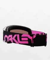 Oakley Line Miner L Black Splatter & Prizm Black Snowboard Goggles