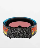 Oakley Line Miner L Blue Crackle & Prizm Torch Snowboard Goggles