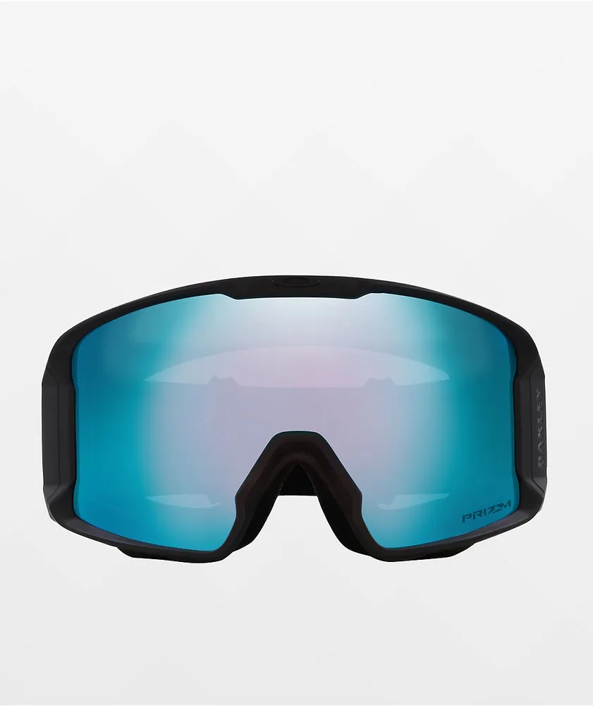 Oakley Line Miner L Multi Splatter & Prizm Sapphire Snowboard Goggles