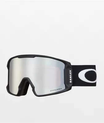 Oakley Line Miner L Prizm Black Iridium Matte Black Snowboard Goggles