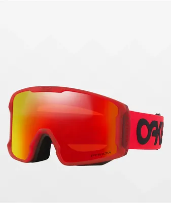 Oakley Line Miner L Prizm Torch Redline Snowboard Goggles