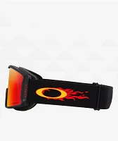 Oakley Rinnekangas Line Miner L Prizm Torch Iridium & Black Snowboard Goggles