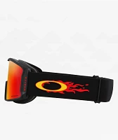 Oakley Rinnekangas Line Miner L Prizm Torch Iridium & Black Snowboard Goggles