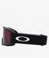 Oakley Target Line L Prizm Dark Grey & Matte White Snowboard Goggles 2025