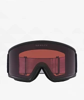 Oakley Target Line L Prizm Dark Grey & Matte White Snowboard Goggles 2025