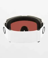 Oakley Target Line L Prizm Dark Grey & Matte White Snowboard Goggles