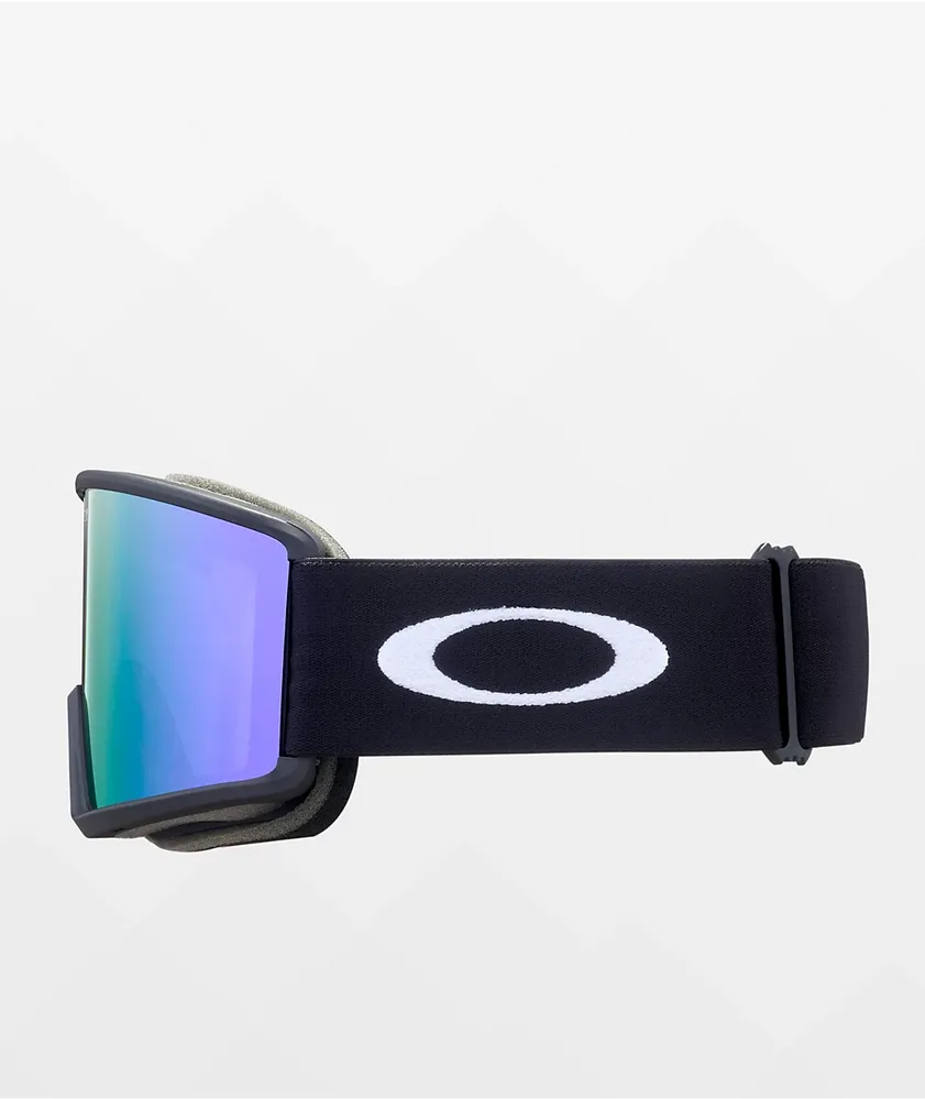 Oakley Target Line L Violet Iridium & Matte Black Snowboard Goggles