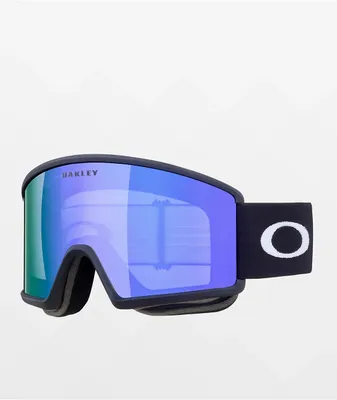 Oakley Target Line L Violet Iridium & Matte Black Snowboard Goggles