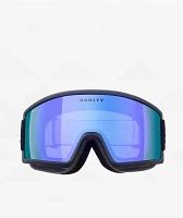 Oakley Target Line L Violet Iridium & Matte Black Snowboard Goggles