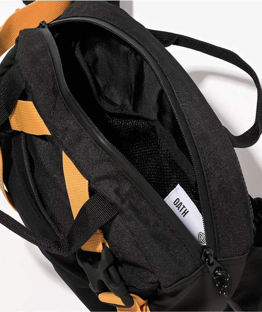 Oath Ace Black & Orange Fanny Pack