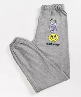 Obey Acid Crash Grey Sweatpants