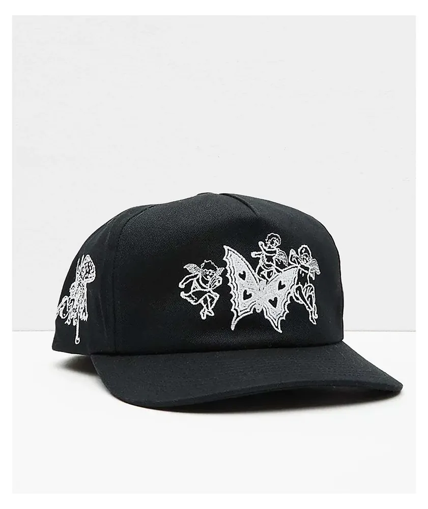 Obey Arise Black Snapback Hat