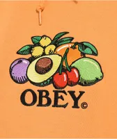 Obey Basket Orange Hoodie