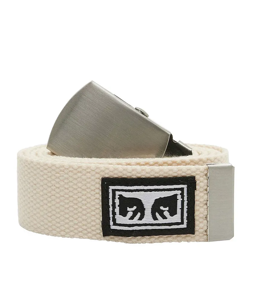 Obey Big Boy White Web Belt