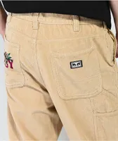 Obey Big Timer Cream Corduroy Pants