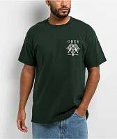 Obey Birds Of Justice Green T-Shirt