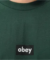 Obey Black Bar 2 Green T-Shirt