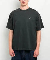 Obey Bold Icon Face Charcoal T-Shirt