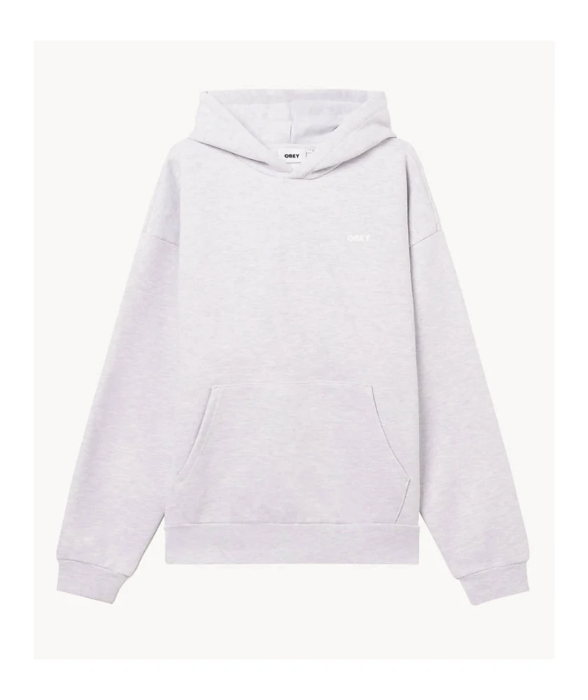 Obey Bold Star Ash Grey Hoodie